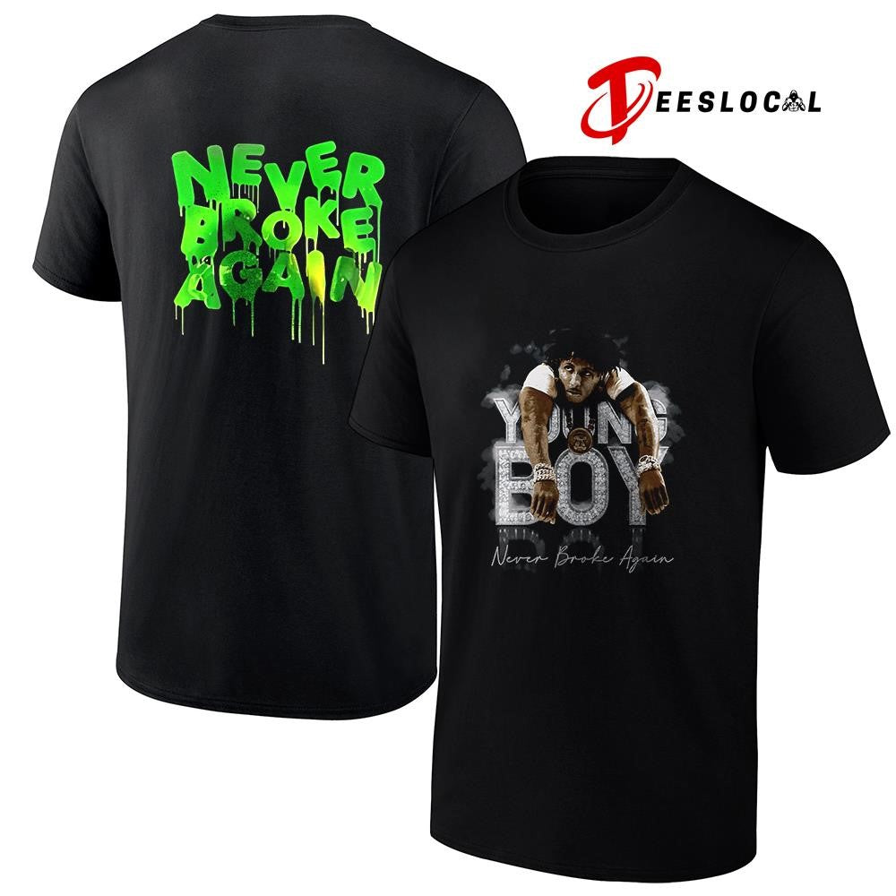 Youngboy NBA Never Broke Again iced graphic shirt Unisex