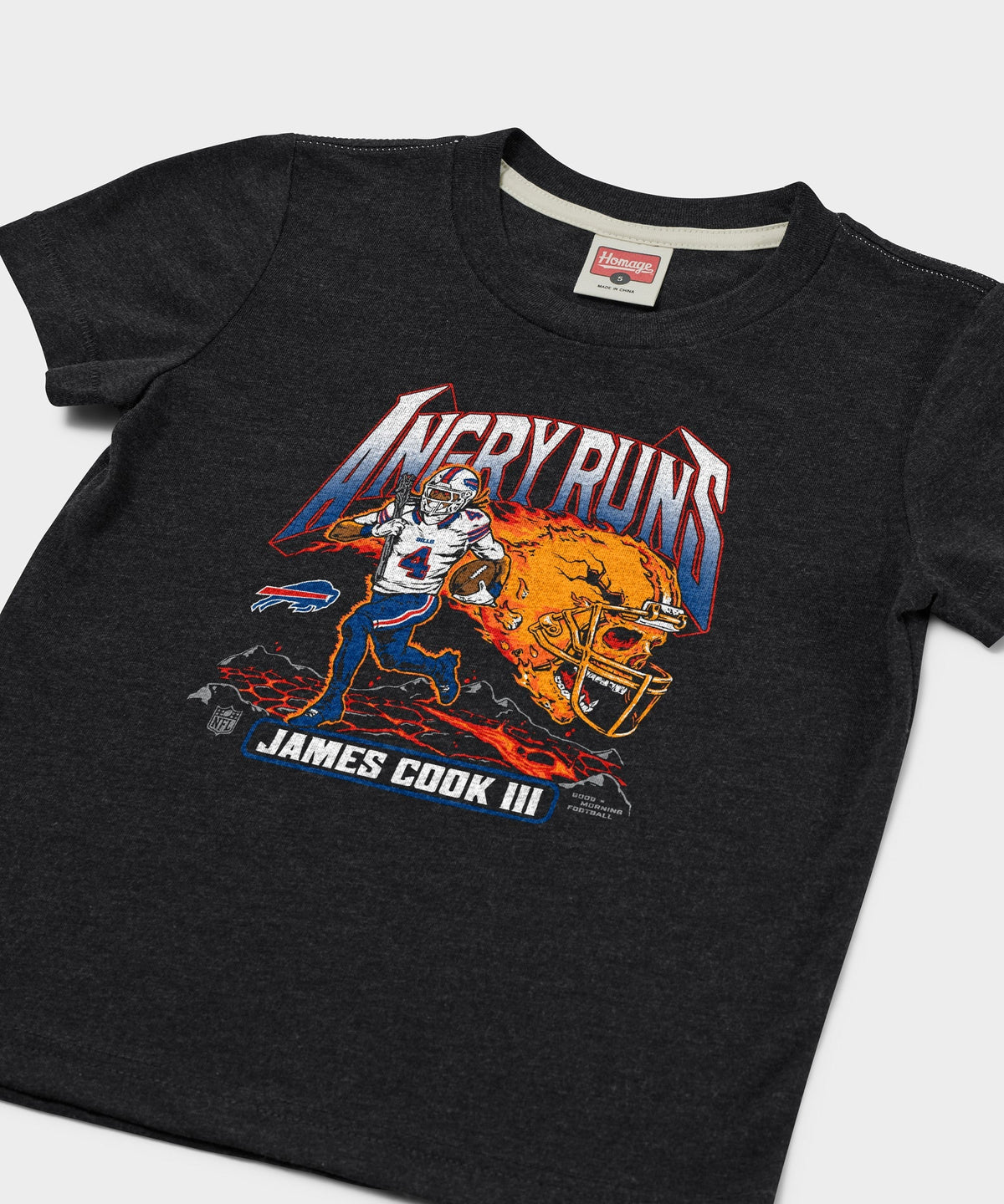 Youth Angry Runs 2025 Bills James Cook III Unisex