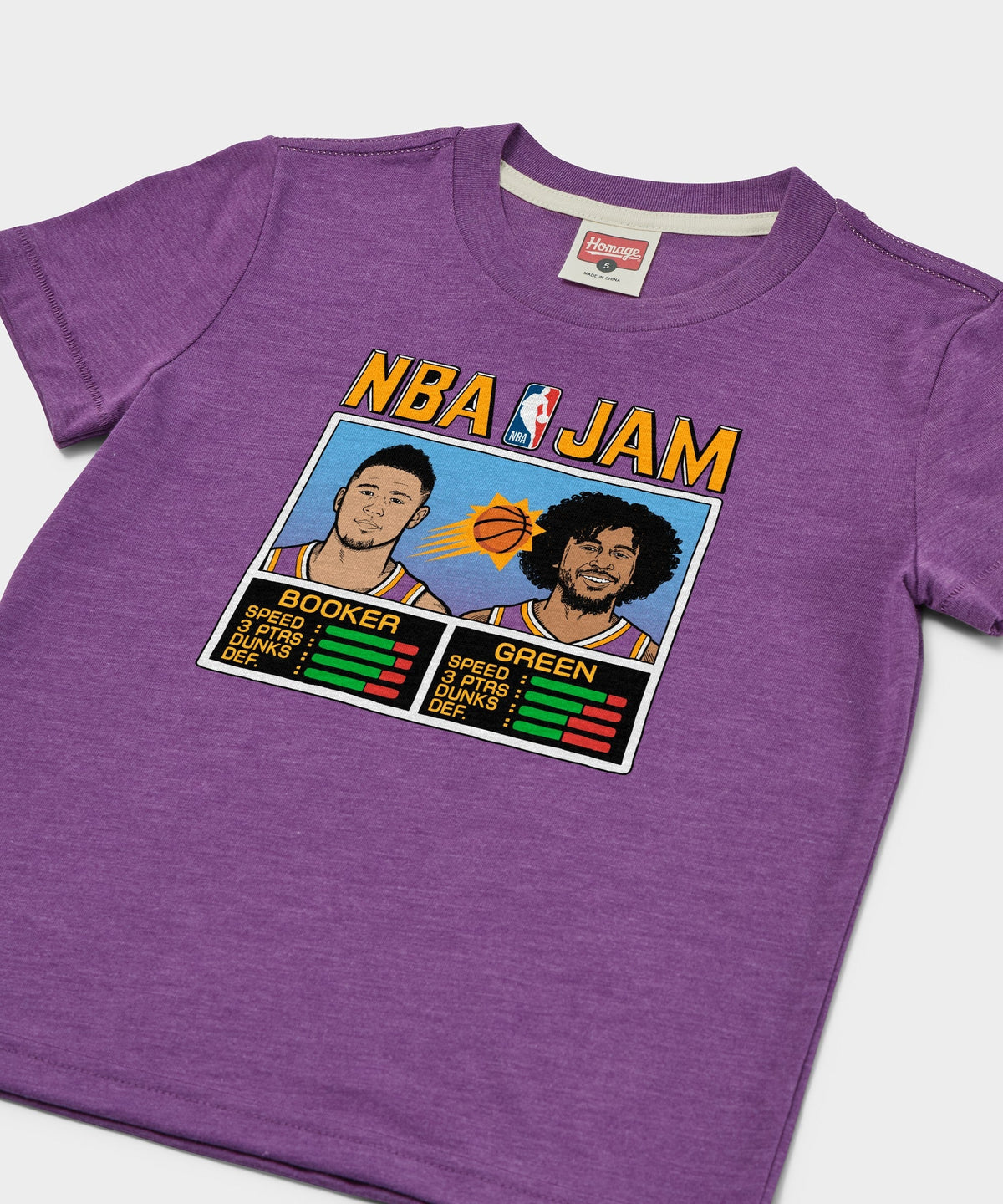 Youth NBA Jam Suns Booker And Green Unisex