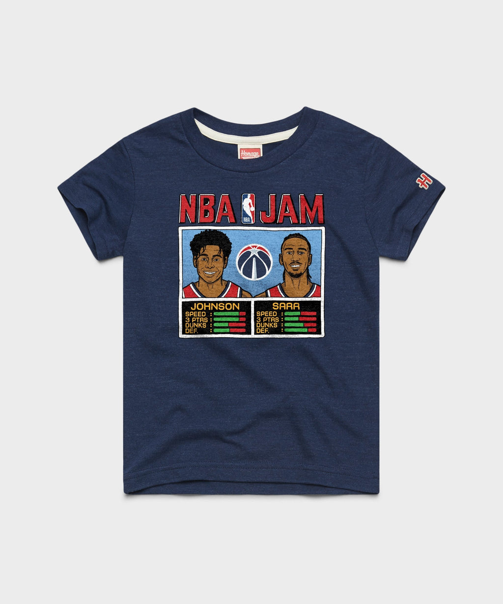 Youth NBA Jam Wizards Johnson And Sarr Unisex