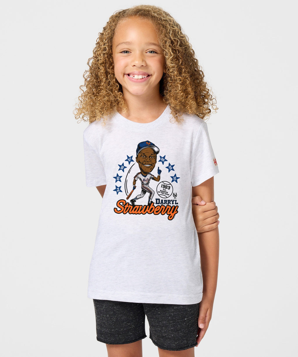 Youth New York Mets Darryl Strawberry Unisex