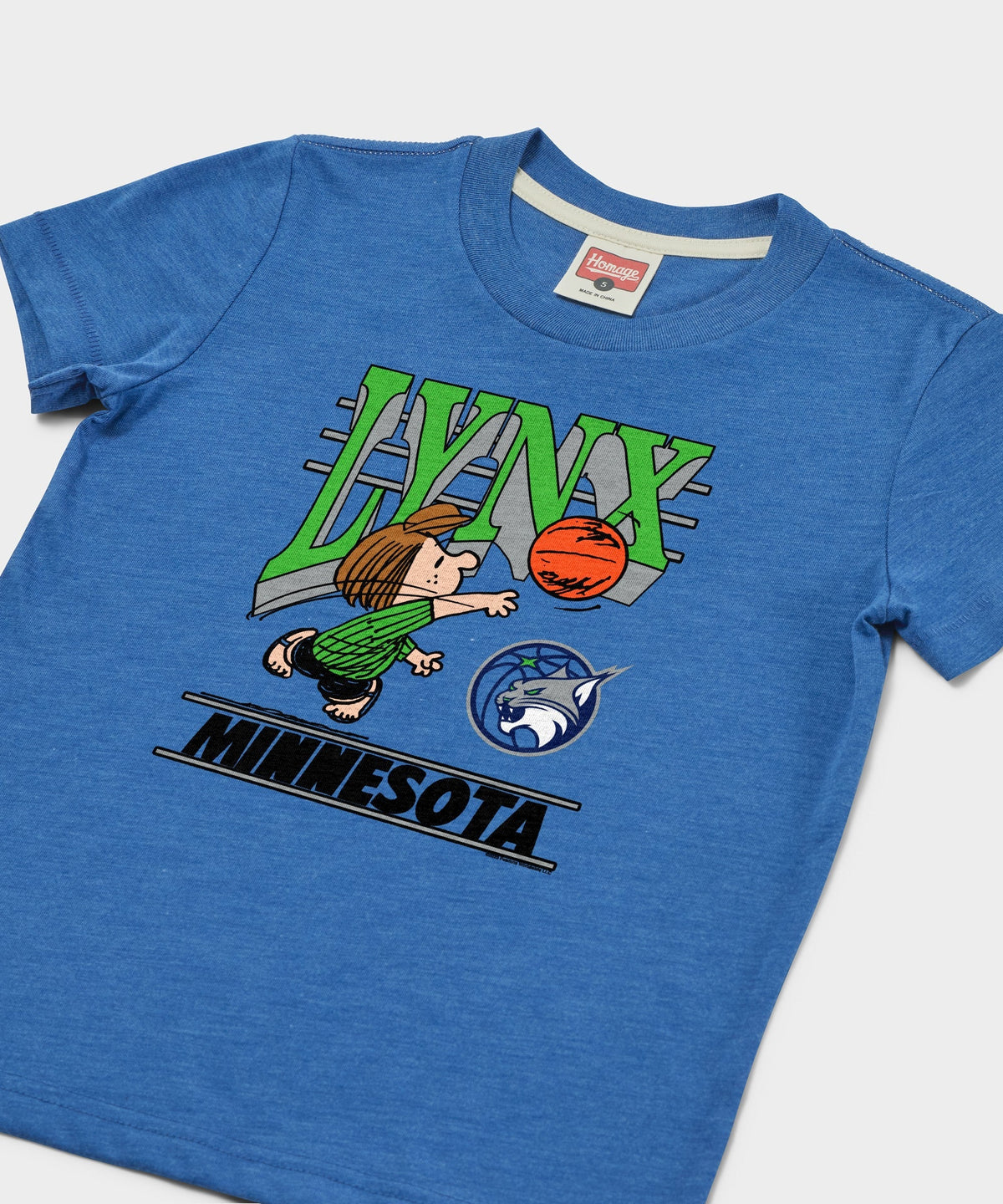 Youth Peanuts Peppermint Patty x Minnesota Lynx Unisex