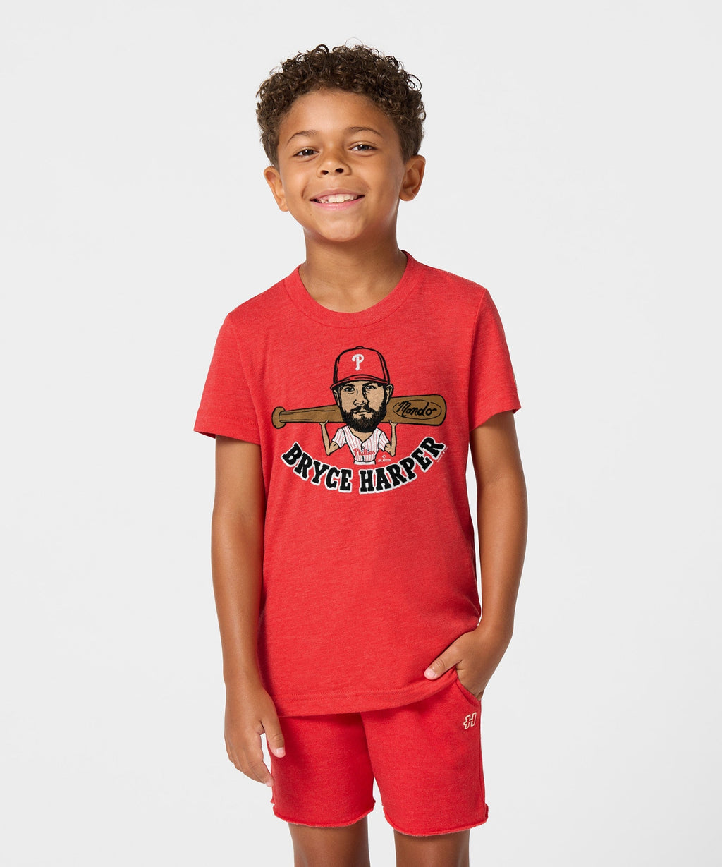 Youth Phillies Bryce Harper Mondo Unisex