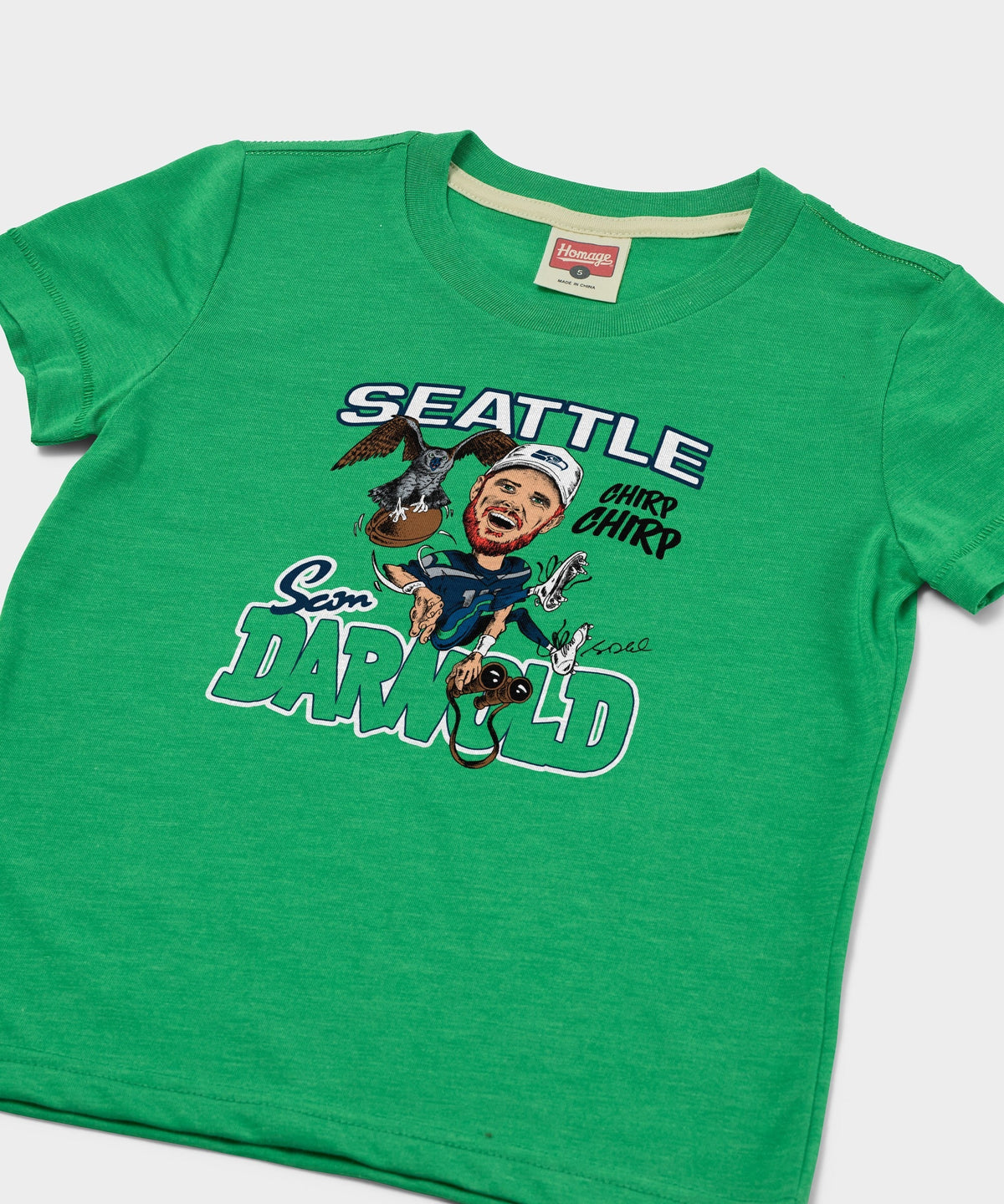 Youth Seahawks Sam Darnold Signature Unisex