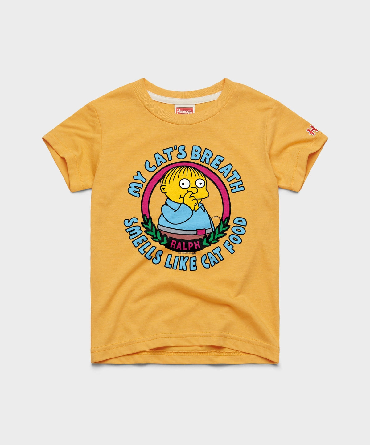 Youth The Simpsons Ralph My Cat's Breath Smells Like Cat Food Unisex