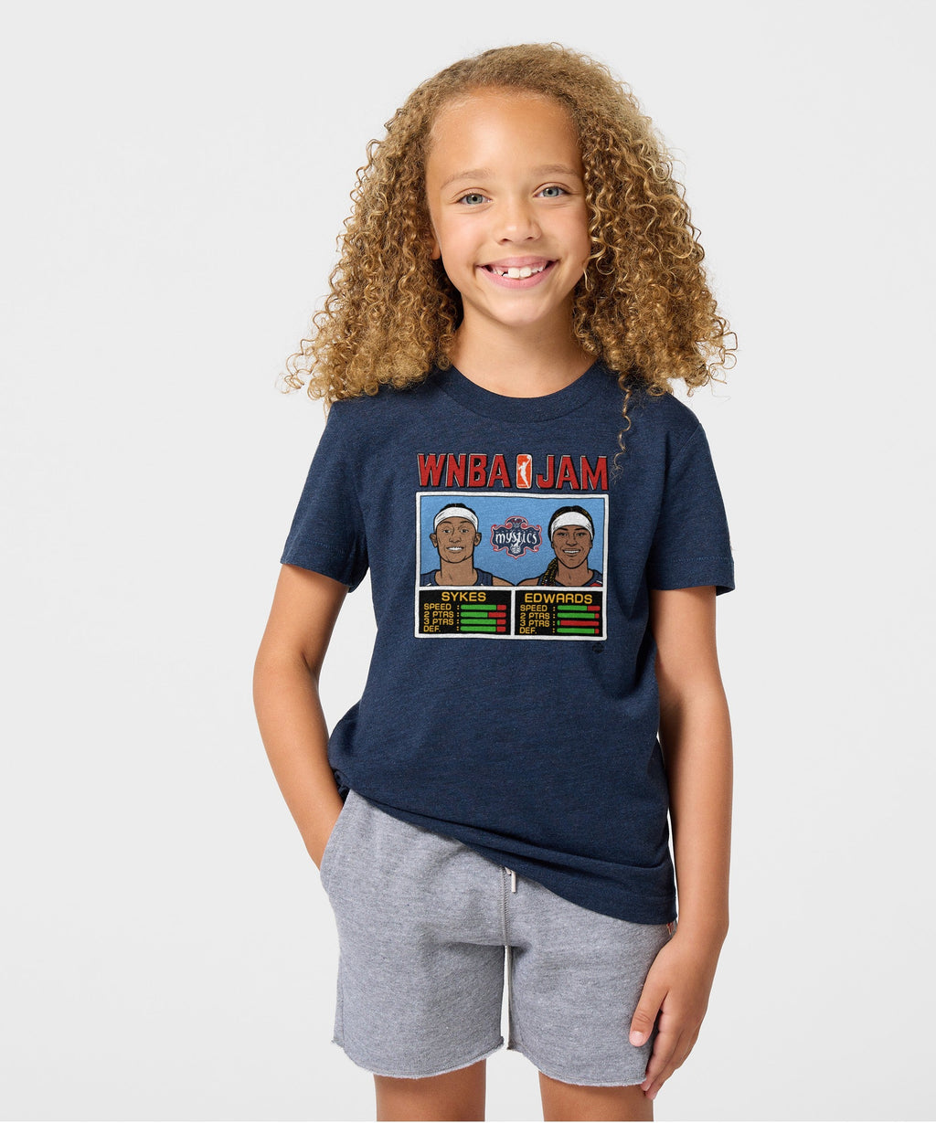 Youth WNBA Jam Mystics Sykes And Edwards Unisex