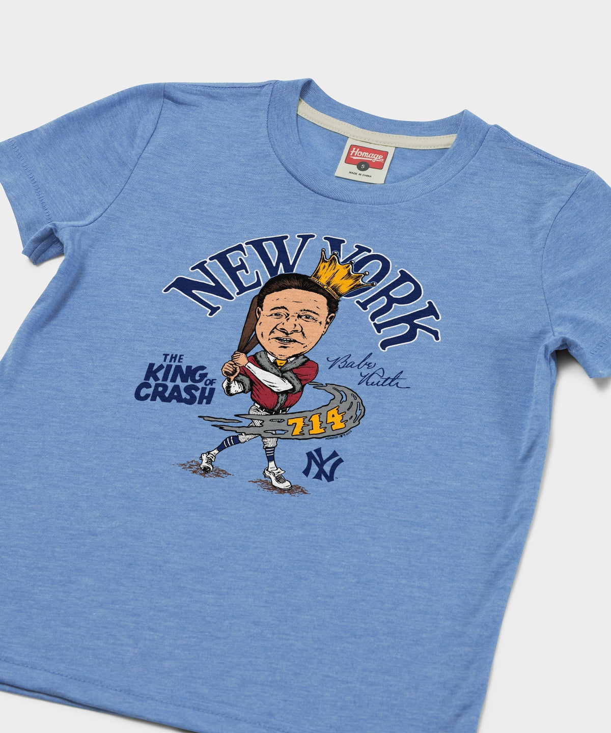 Youth Yankees Babe Ruth Signature Unisex