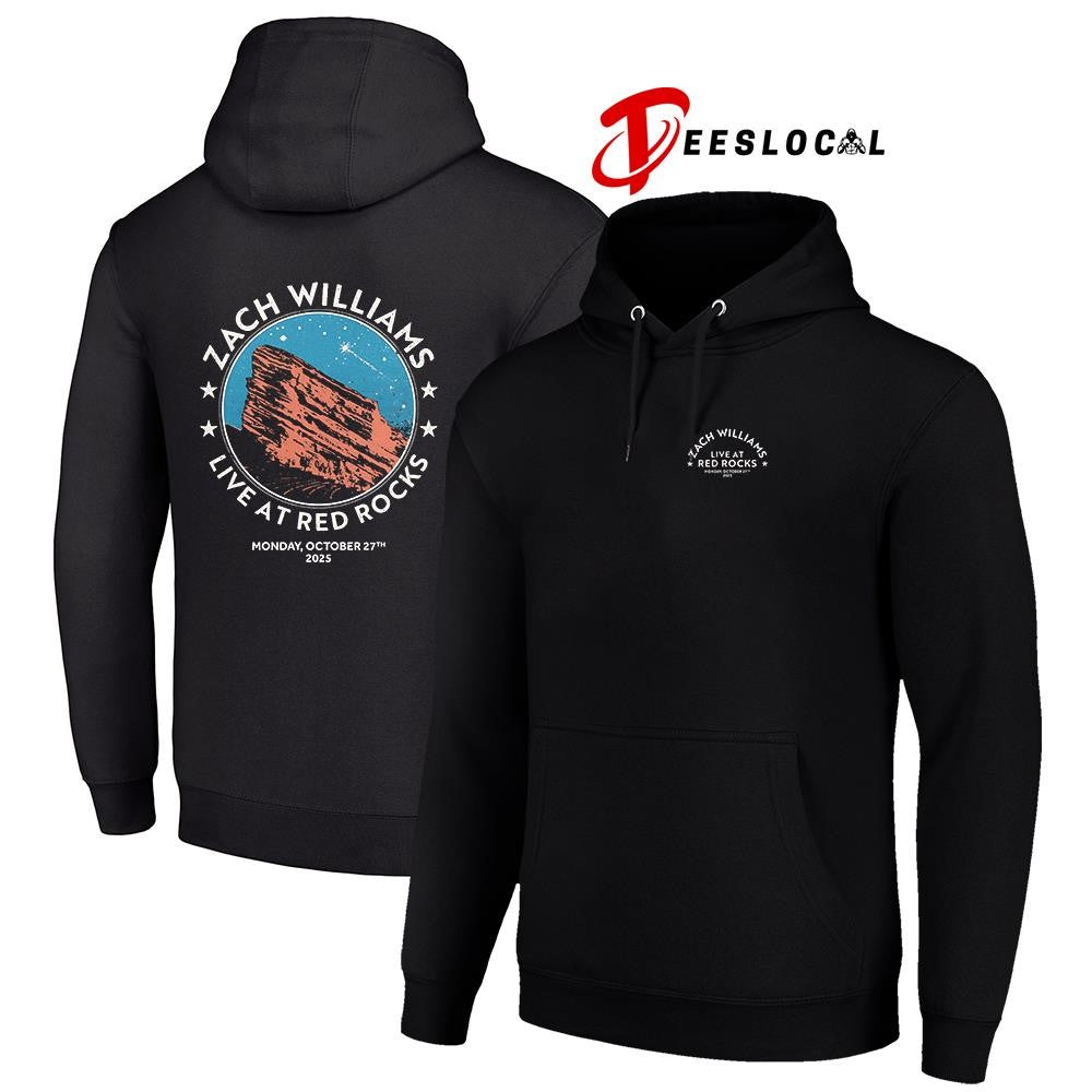 Zach Williams live at Red Rocks graphic shirt Unisex
