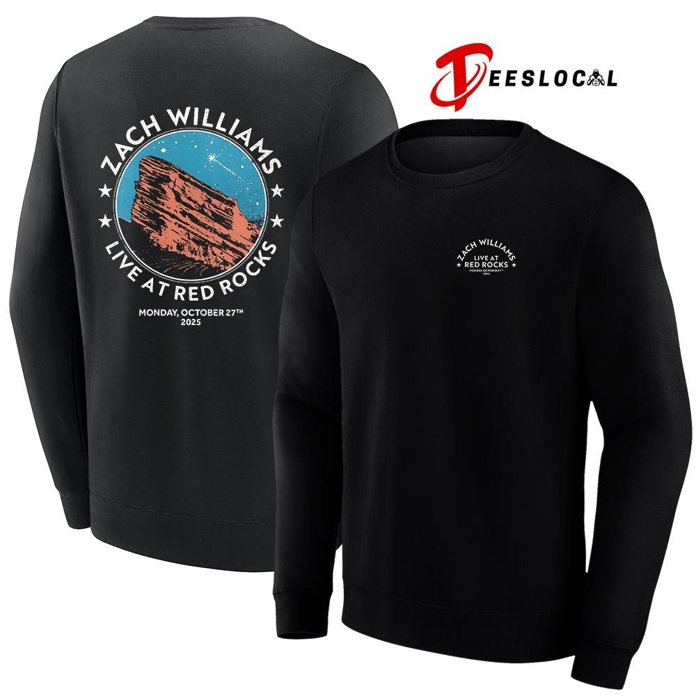Zach Williams live at Red Rocks graphic shirt Unisex