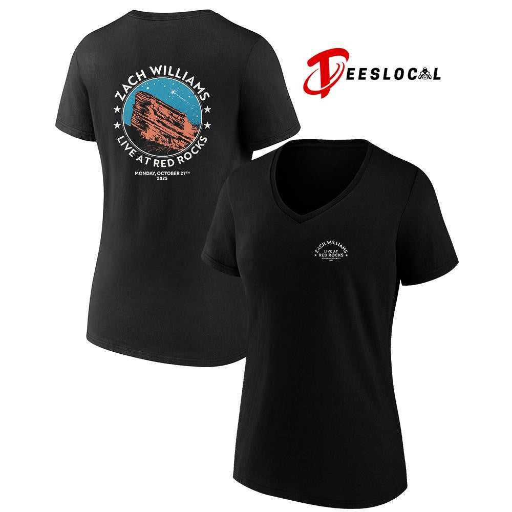 Zach Williams live at Red Rocks graphic shirt Unisex