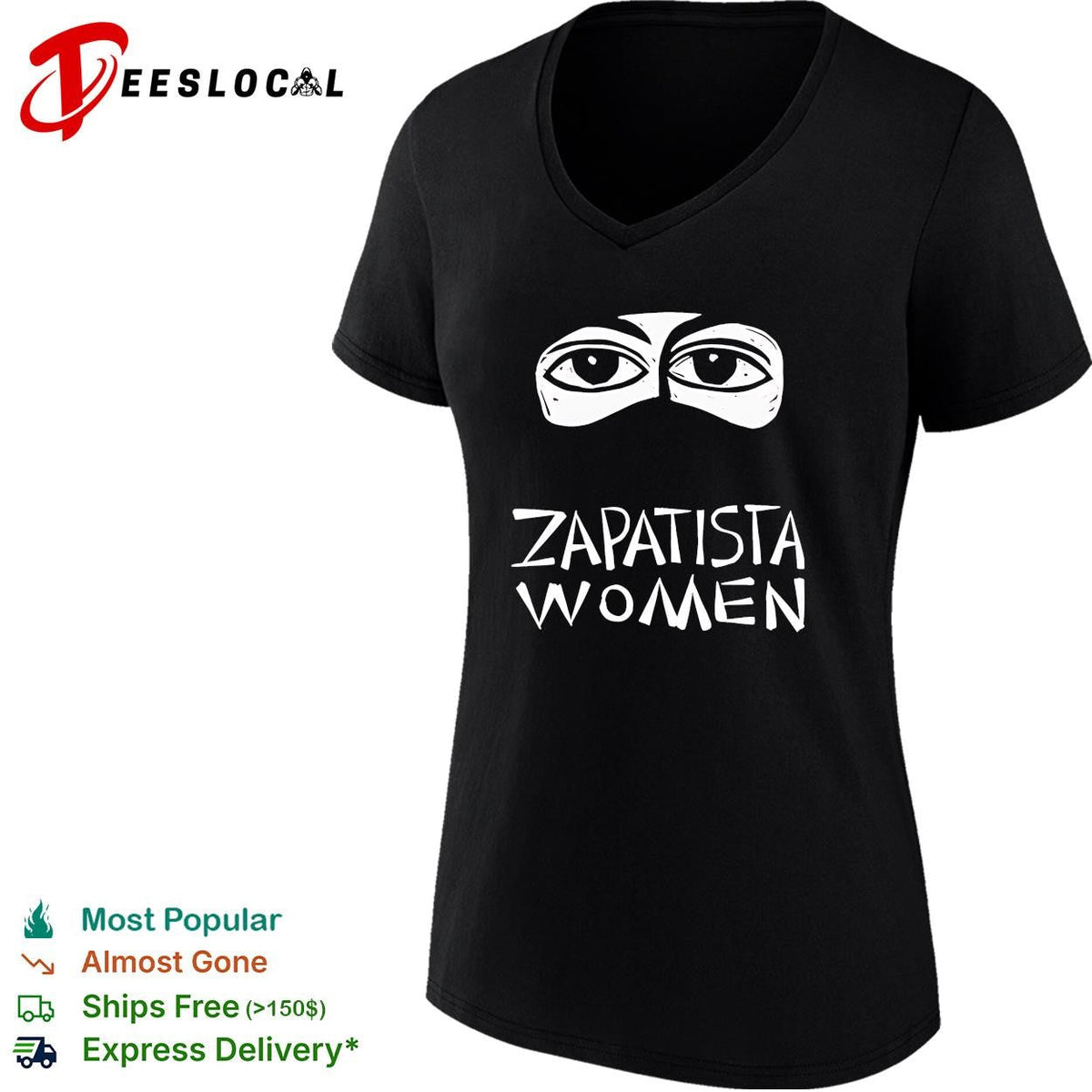 Zapatista women eye shirt Unisex