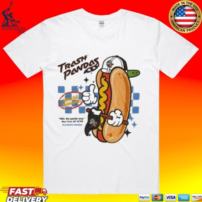 Rocket City Trash Pandas World Famous Hot Dog Unisex