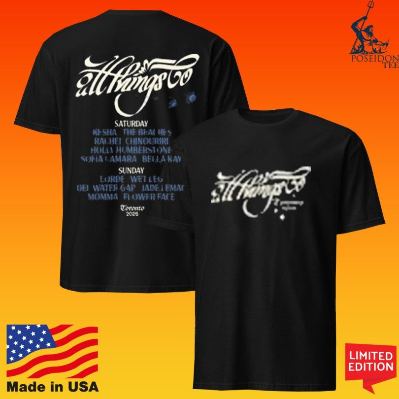 All Things Go Wildflower Lineup Unisex