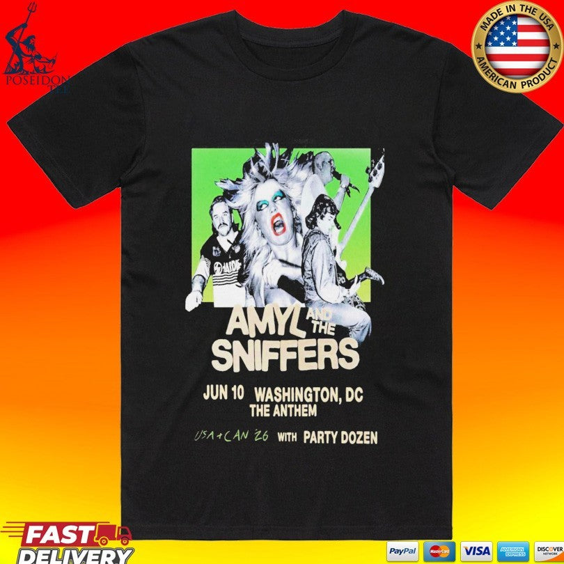 Amyl And The Sniffers The Anthem Washington Dc June 10 2026 Unisex