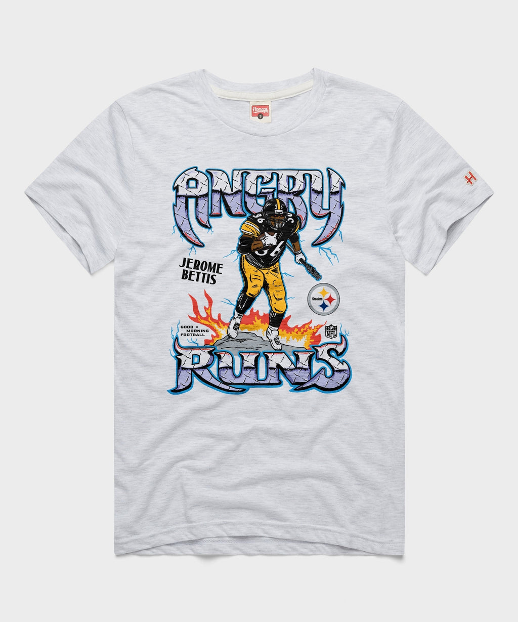 Angry Runs Steelers Jerome Bettis Unisex