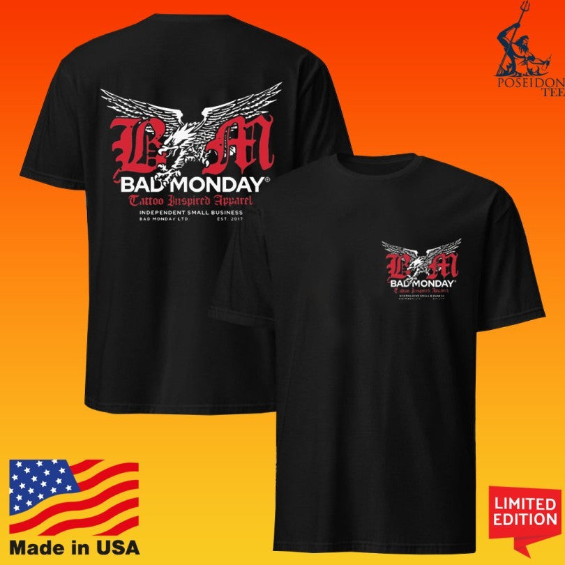 Bad Monday Tattoo Inspired Apparel Eagle Unisex