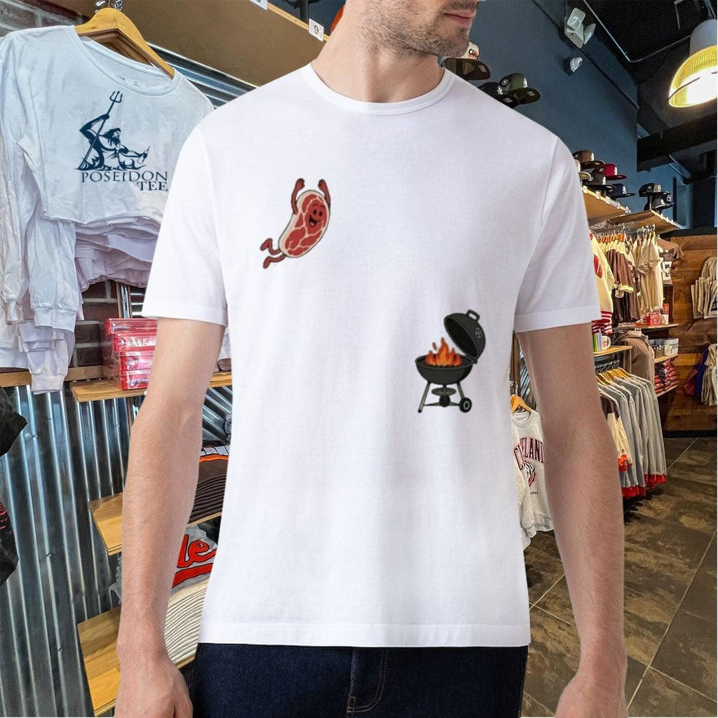 BBQ Jumping Steak Funny 2026 Unisex