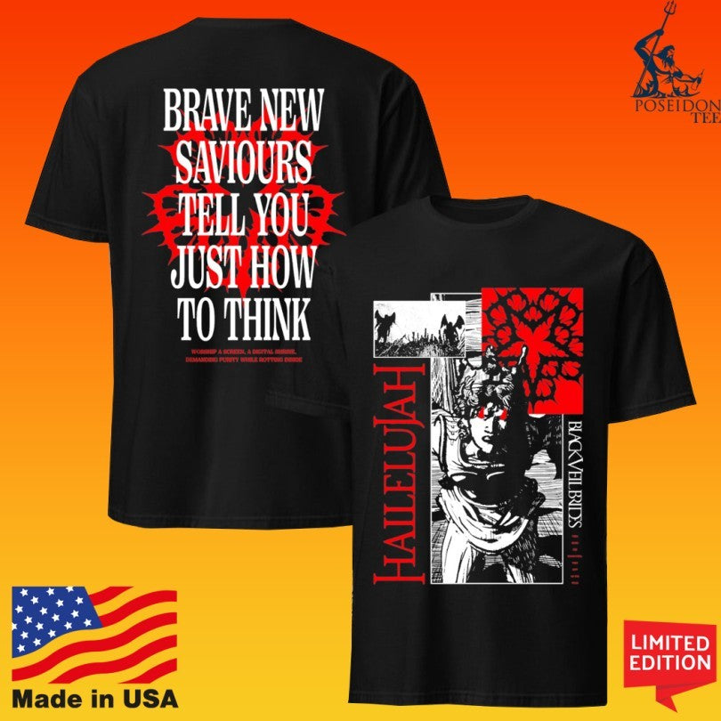 Black Veil Brides Hallelujah Brave New Saviors Tell You Just How To Think Unisex