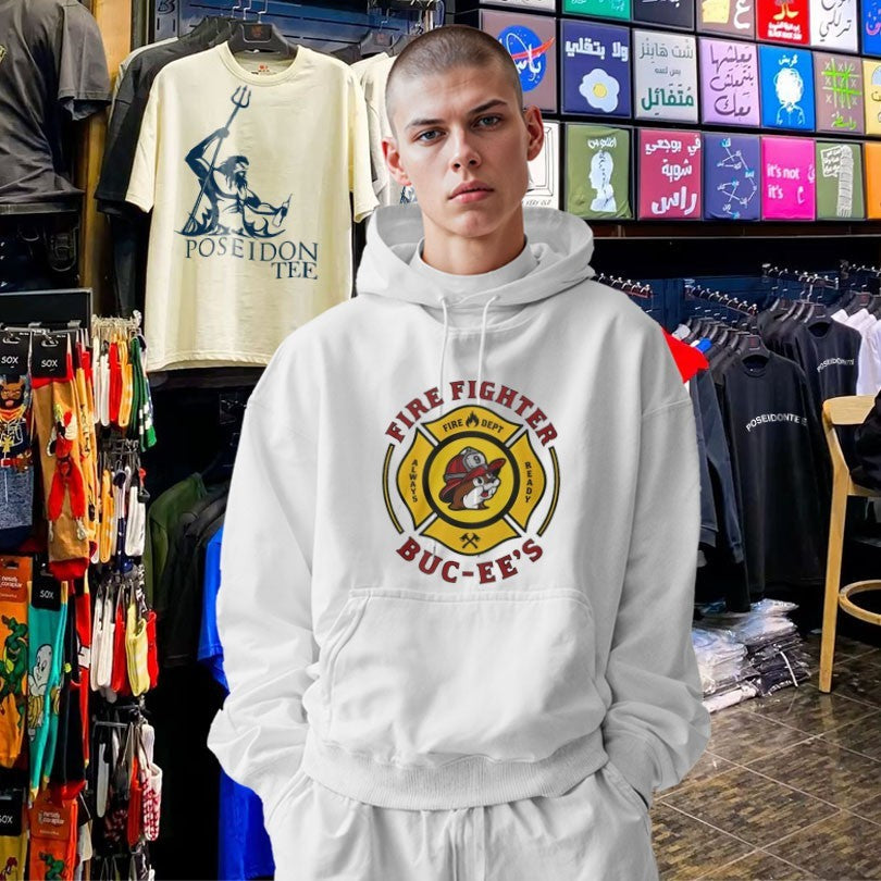Buc Ee’s Fire Dept Firefighter Mascot Always Ready Unisex