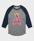 California Angels Cap Logo '72 Raglan Unisex