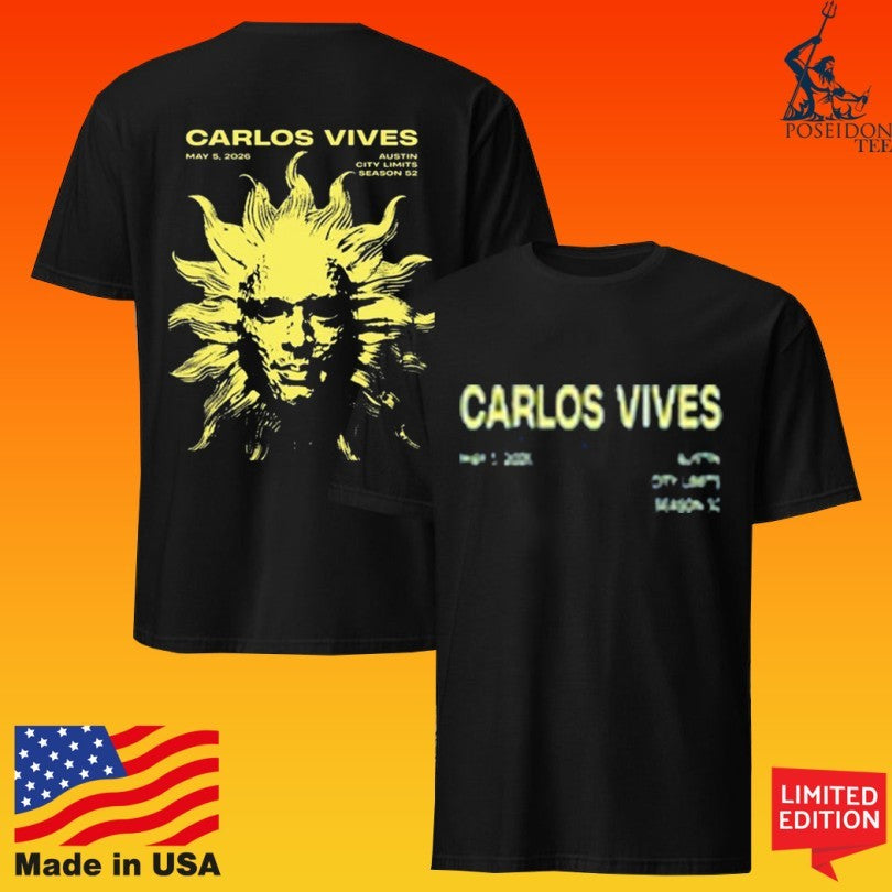 Carlos Vives 5.5.2026 Austin Unisex