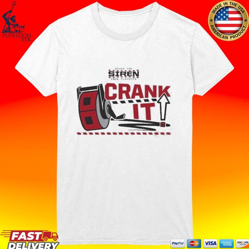 Carolina Hurricanes NHL Rinky Crank It Sound The Siren 2026 Playoffs Unisex