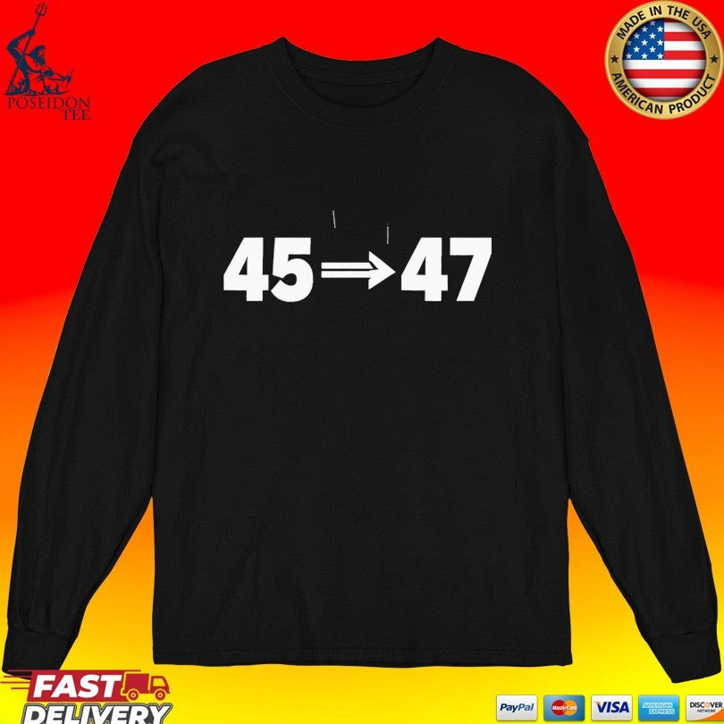 Charlie Kirk 45 47 Unisex