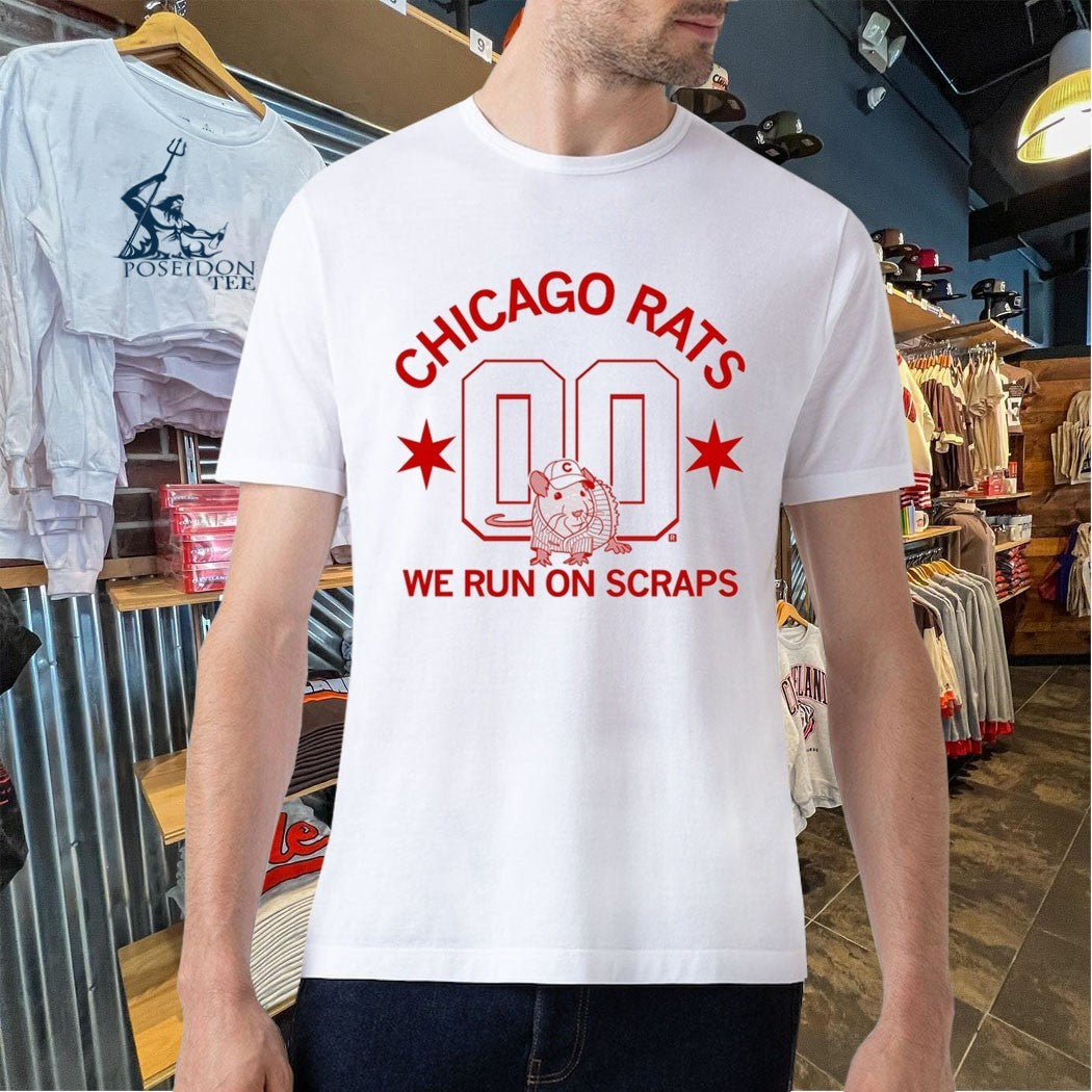 Chicago Rats We Run On Scraps Unisex