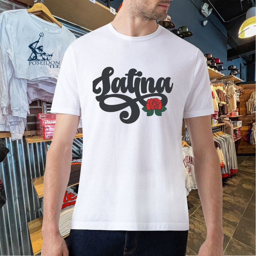 Chingonas Social Club Latina Script Rose Unisex