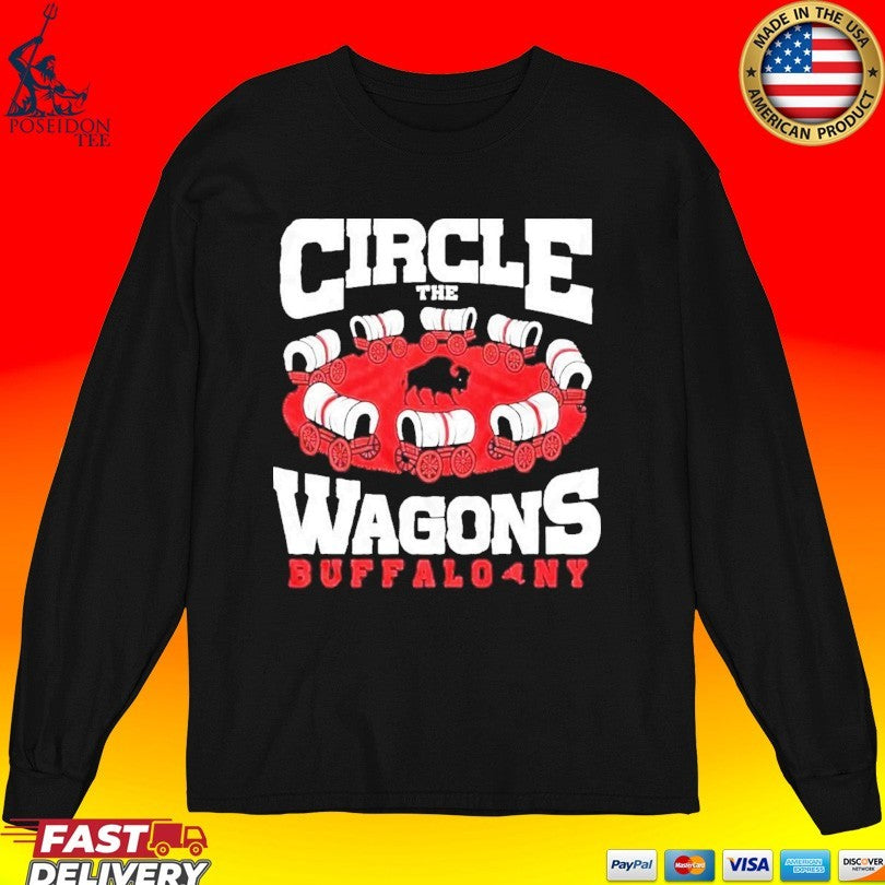 Circle The Wagons Buffalo Ny Bills Football Fan Unisex