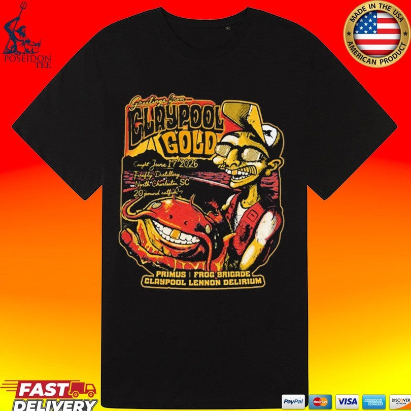 Claypool Gold Primus Frog Brigade Claypool Lennon Delirium Unisex