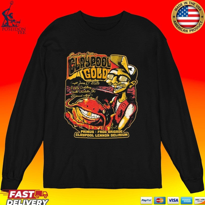 Claypool Gold Primus Frog Brigade Claypool Lennon Delirium Unisex