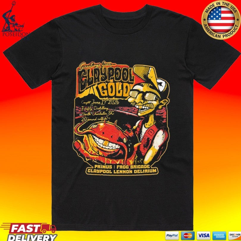 Claypool Gold Primus Frog Brigade Claypool Lennon Delirium Unisex