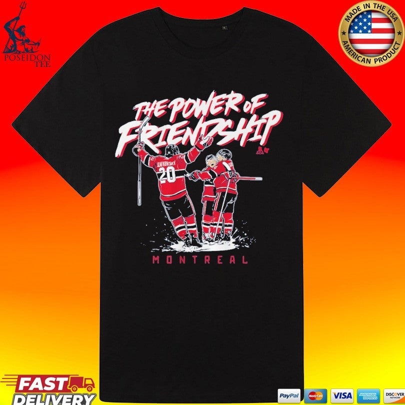 Cole Caufield, Nick Suzuki, & Juraj Slafkovsky The Power Of Friendship Unisex
