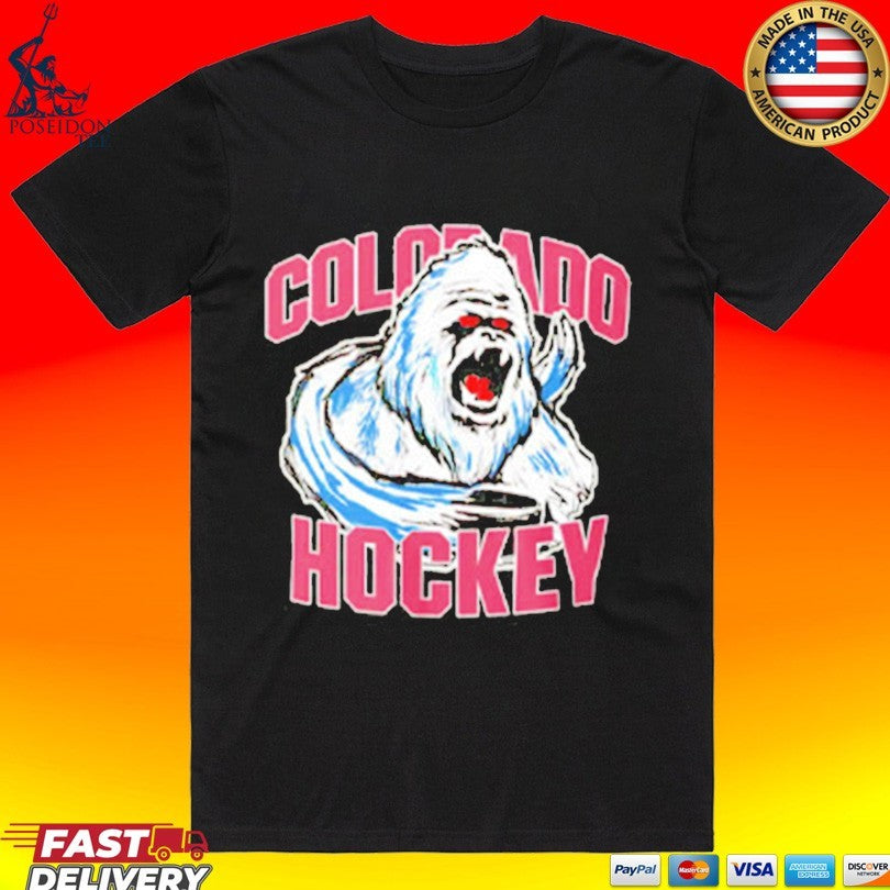 Colorado Hockey Yeti Mascot Unisex