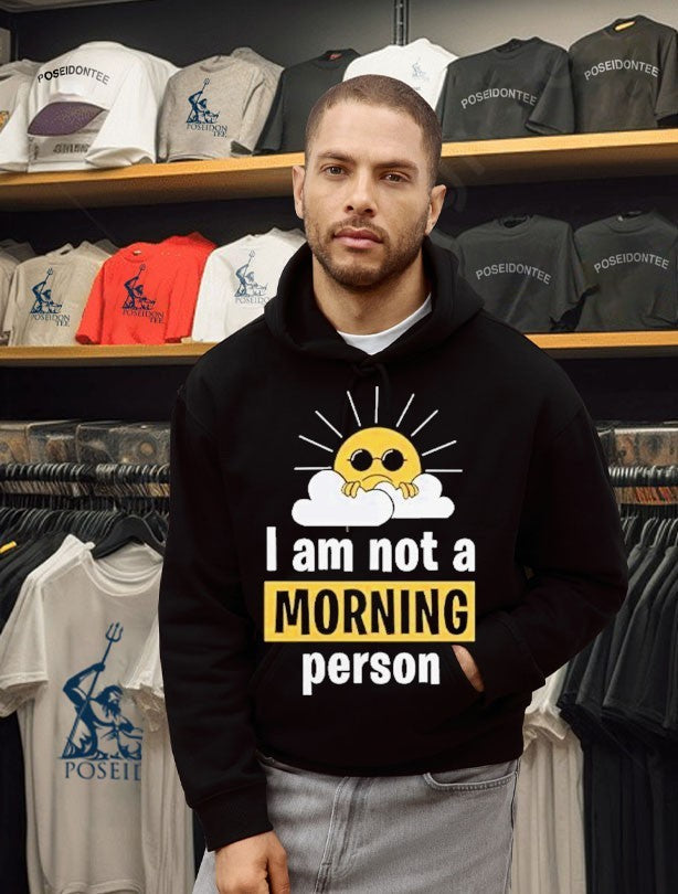 Crunk Thread I Am Not A Morning Person Unisex