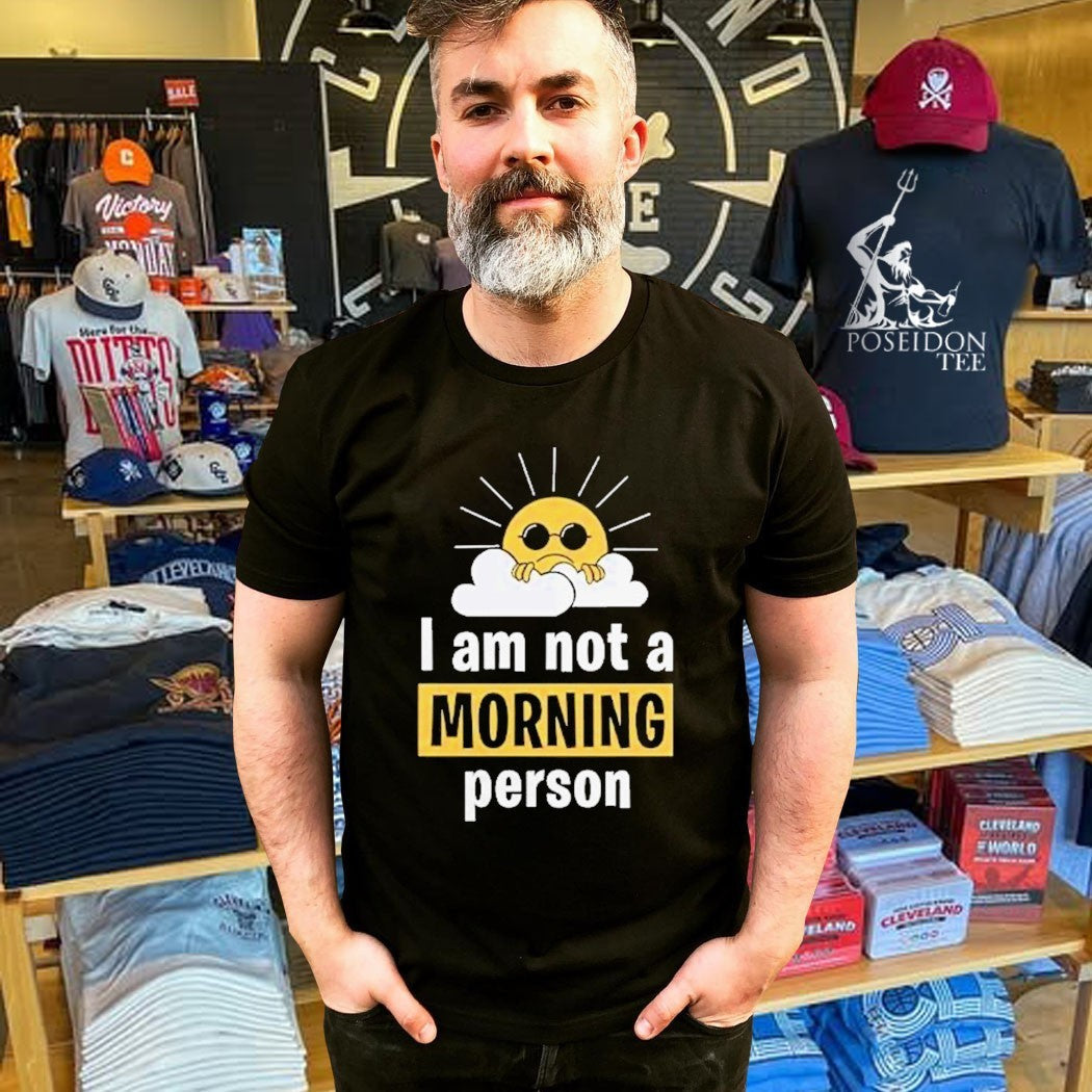 Crunk Thread I Am Not A Morning Person Unisex