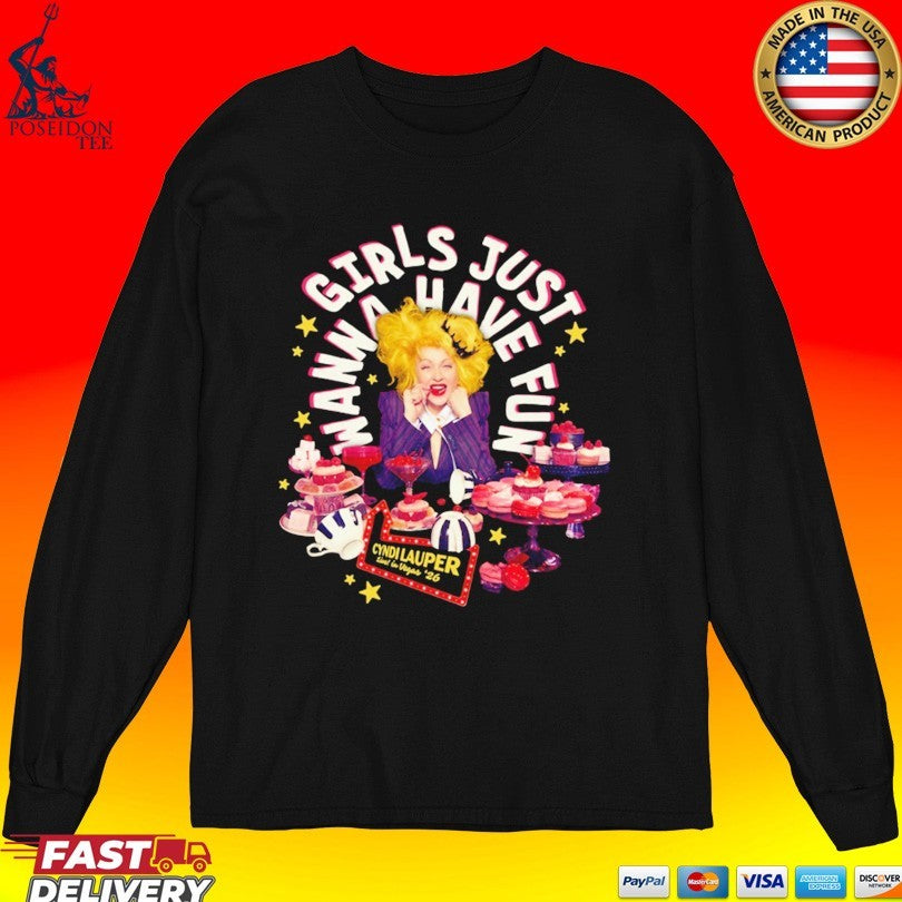 Cyndi Lauper Girls Just Wanna Have Fun Sweets Unisex