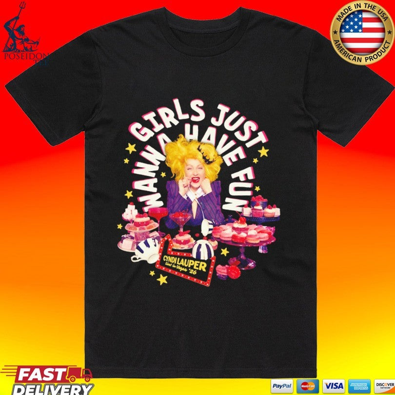 Cyndi Lauper Girls Just Wanna Have Fun Sweets Unisex