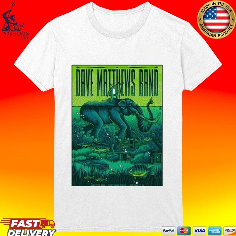 Dave Matthews Band In Noblesville In On June 27 2026 Tour Unisex