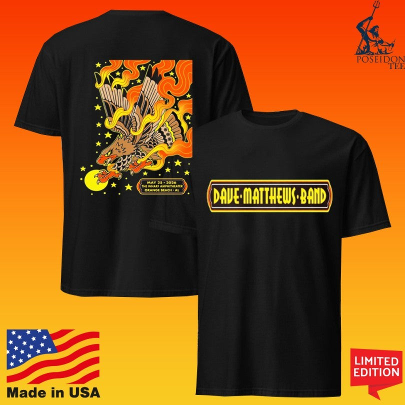 Dave Matthews Tour Orange Beach, Alabama 05 25 2026 Unisex