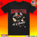 Demolition Ax & Smash Retro Wht Unisex