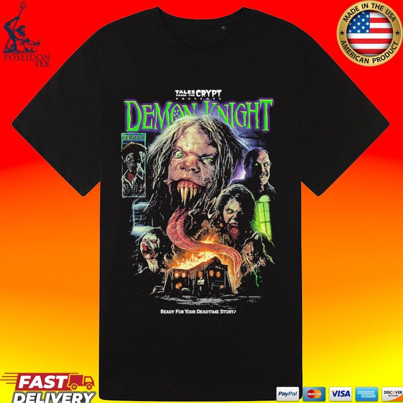 Demon Knight Ready For Your Deadtime Story Unisex