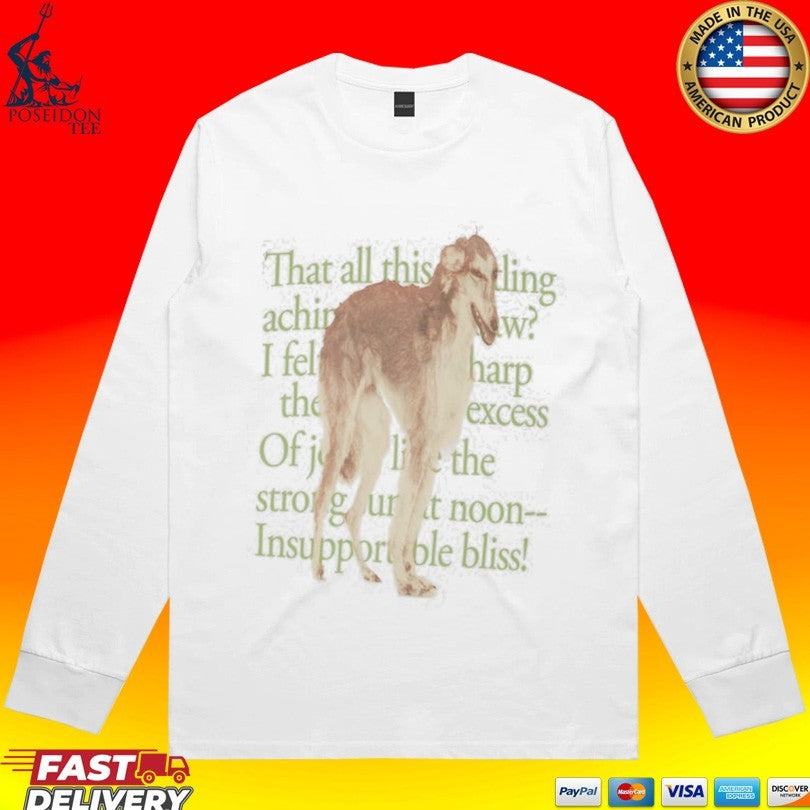 Dover Street Market Henry Johnson Poem Dog Unisex