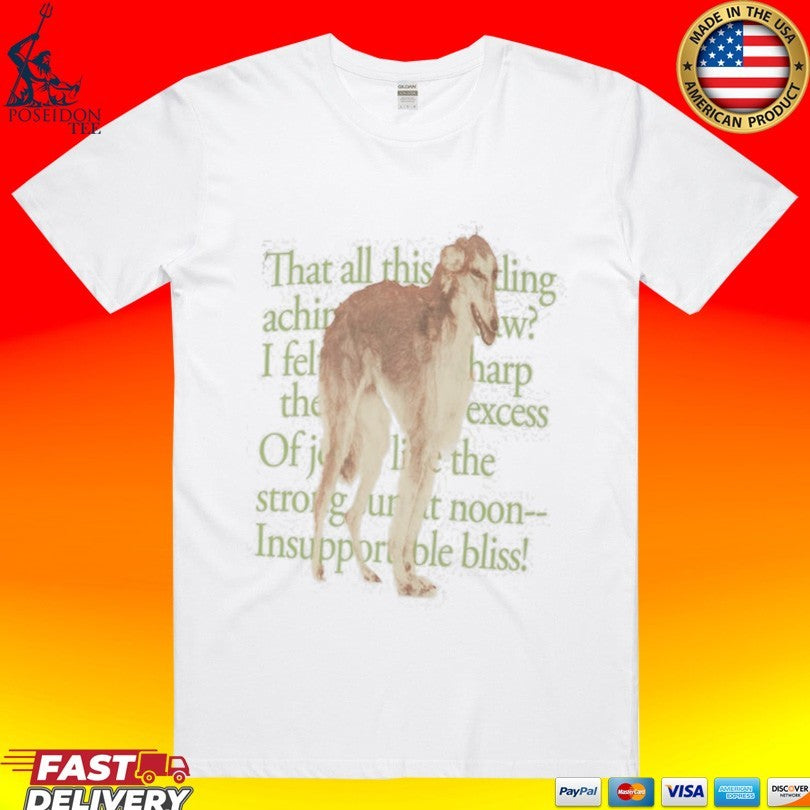 Dover Street Market Henry Johnson Poem Dog Unisex