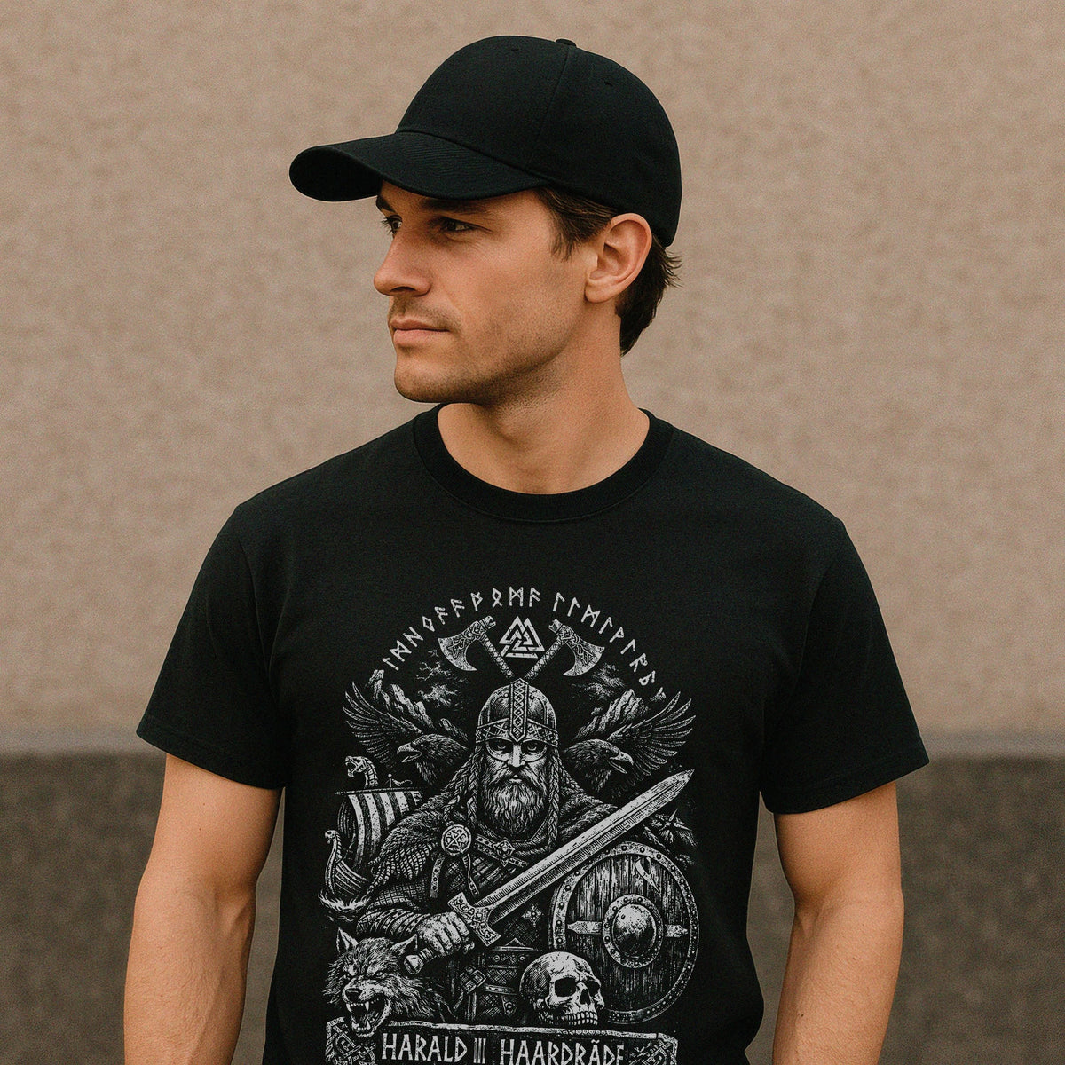 Harald Hardrada Viking Warrior Norse Mythology Tee Nordic Pagan Haardrade Viking Lovers