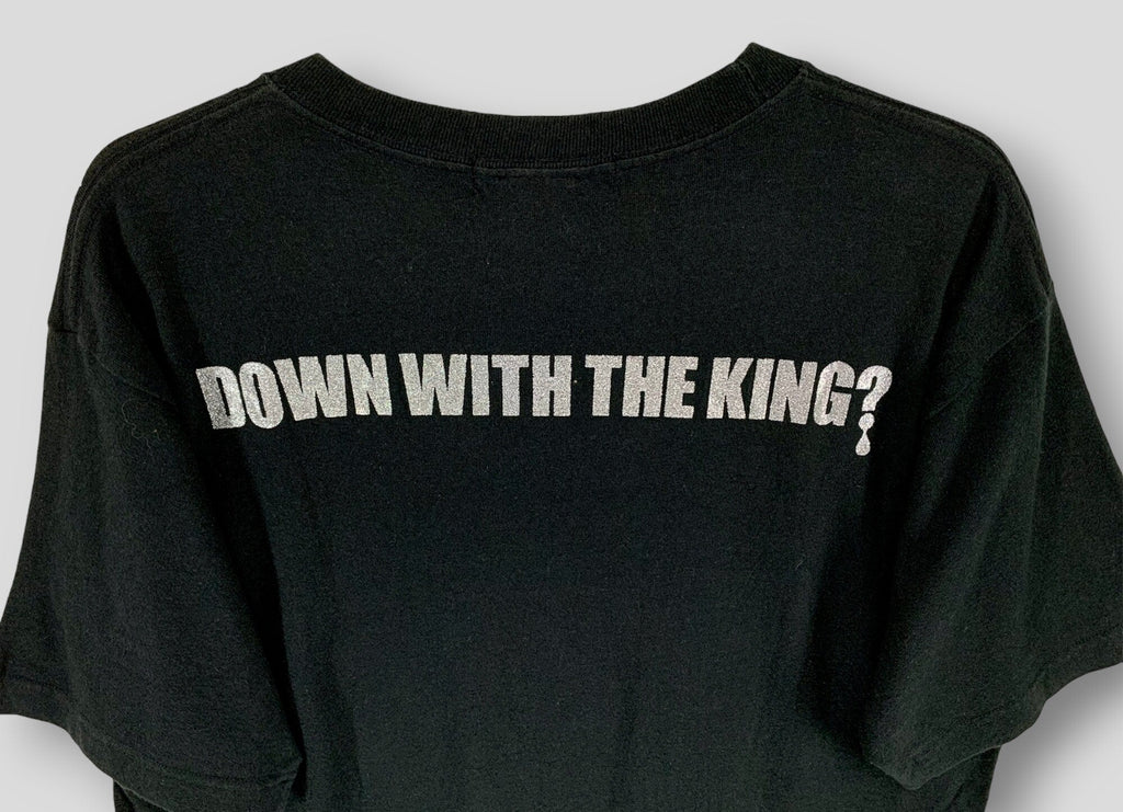 Vintage Y2k Run Dmc Beams Japanese Brand Streetcar Casual Hip Hop Rap Tees Black Large