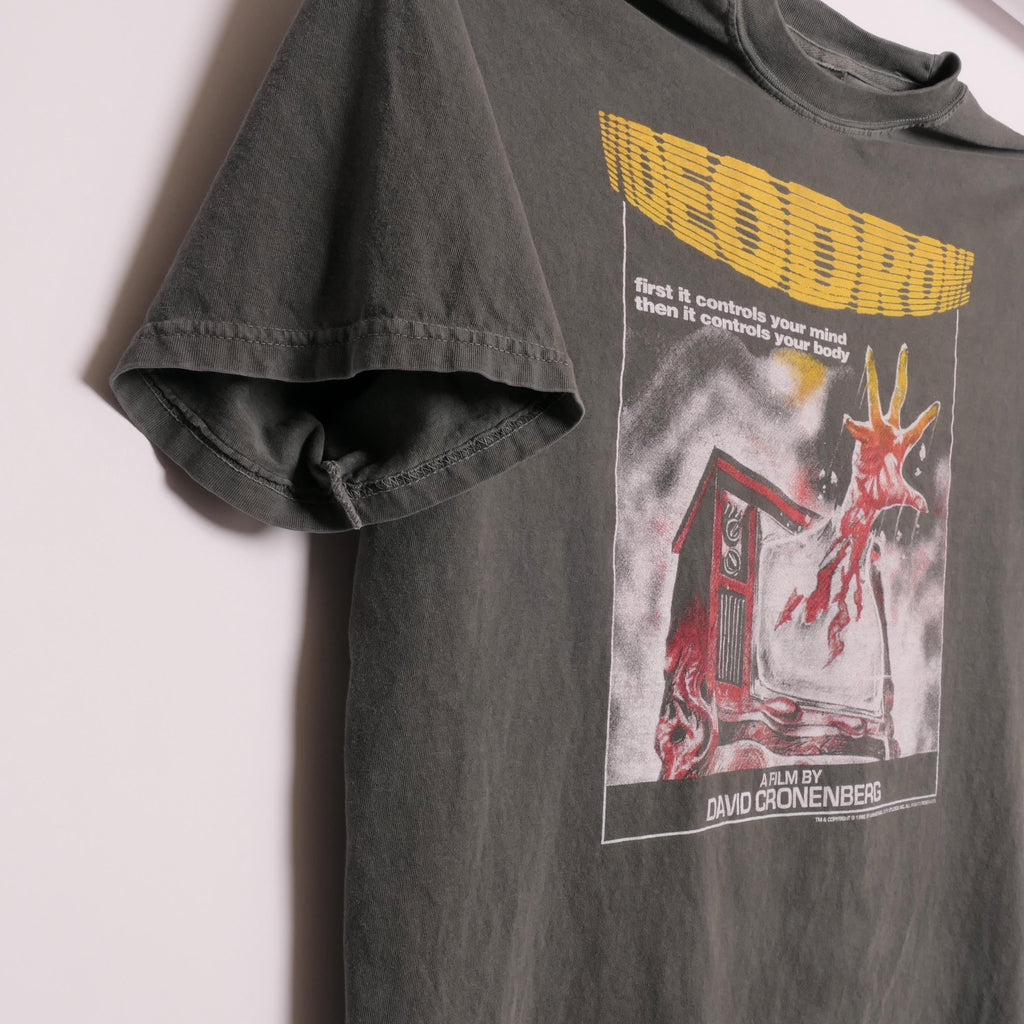 Videodrome David Cronenberg Tee 1980'S Psychological Drama Film Body Trauma Horror Scary Film Cult Criterion Faded Xl