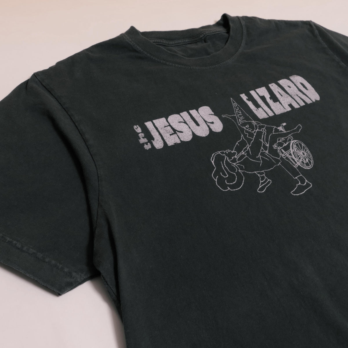 Jesus Lizard Dunce Tee Noise Art Post Punk Wave Austin Texas Wheelchair Epidemic Alternative Rock Noise Grunge Band Faded Xl