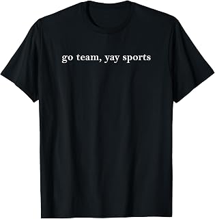 Yay Go Sports Team Hope Both Teams Unisex